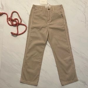 NWT The Great Garment Dyed Chino Ranger Pant Size 25 Washed Khaki